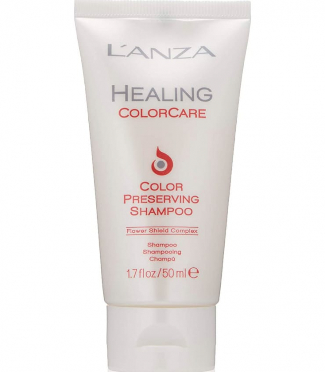Тревел сайз шампуня для окрашенных волос LANZA Healing Colorcare (50 ml)