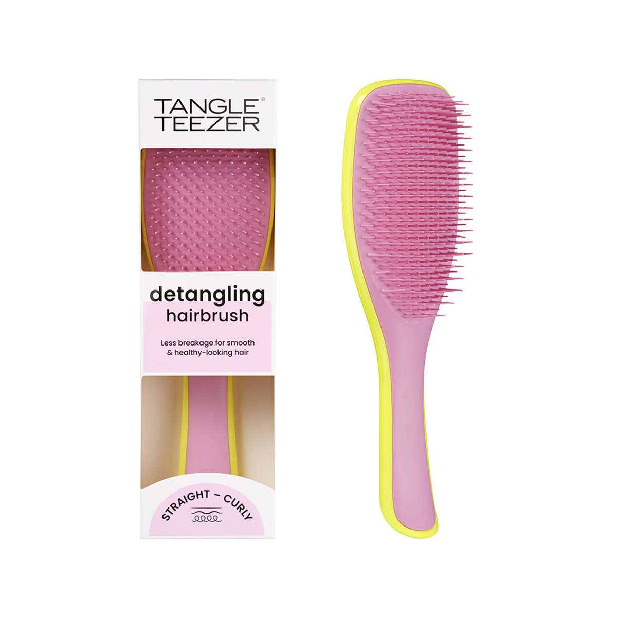 Tangle Teezer The Wet Detangler Yellow Rosebud Расческа для волос 1