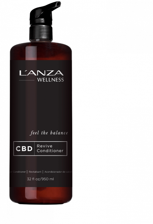 Кондиционер анти-стресс с каннабидиолом LANZA Wellness CBD Revive Conditioner (950 мл)