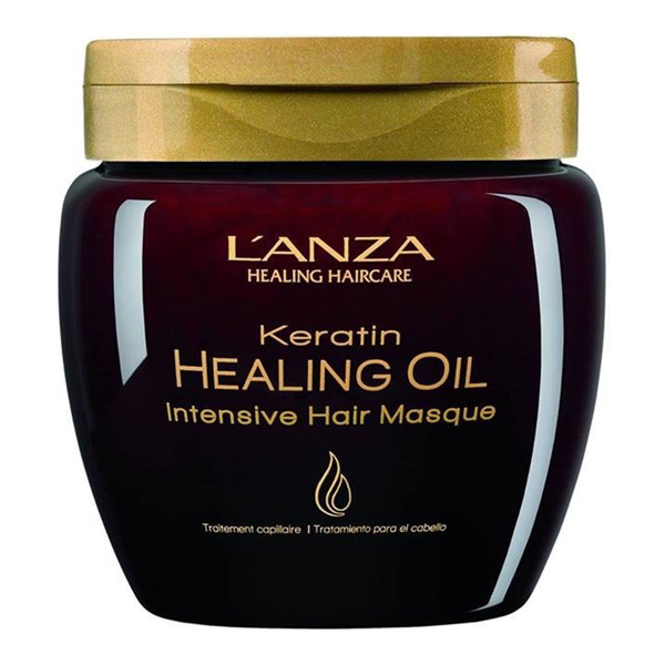 Маска с кератиновым эликсиром LANZA Keratin Healing Oil Intensive Hair Masque (210 мл)